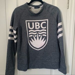 University of British Columbia UBC sweater